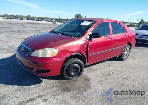 2007 Toyota Corolla Ce z USA, uszkodzony, nr VIN 2T1BR32E87C765899